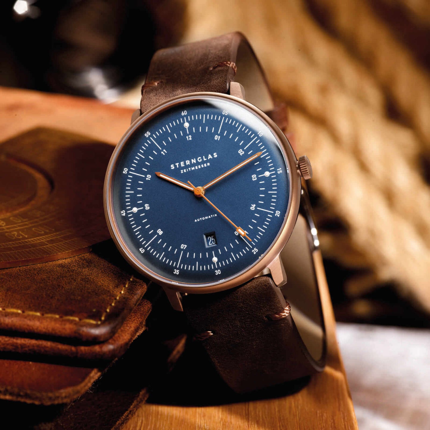 Hamburg Automatik darkblue bronze update