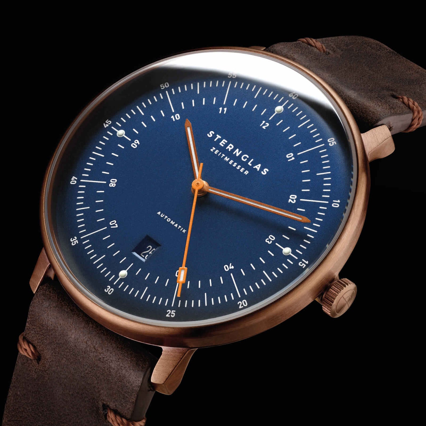 Hamburg Automatik darkblue bronze update