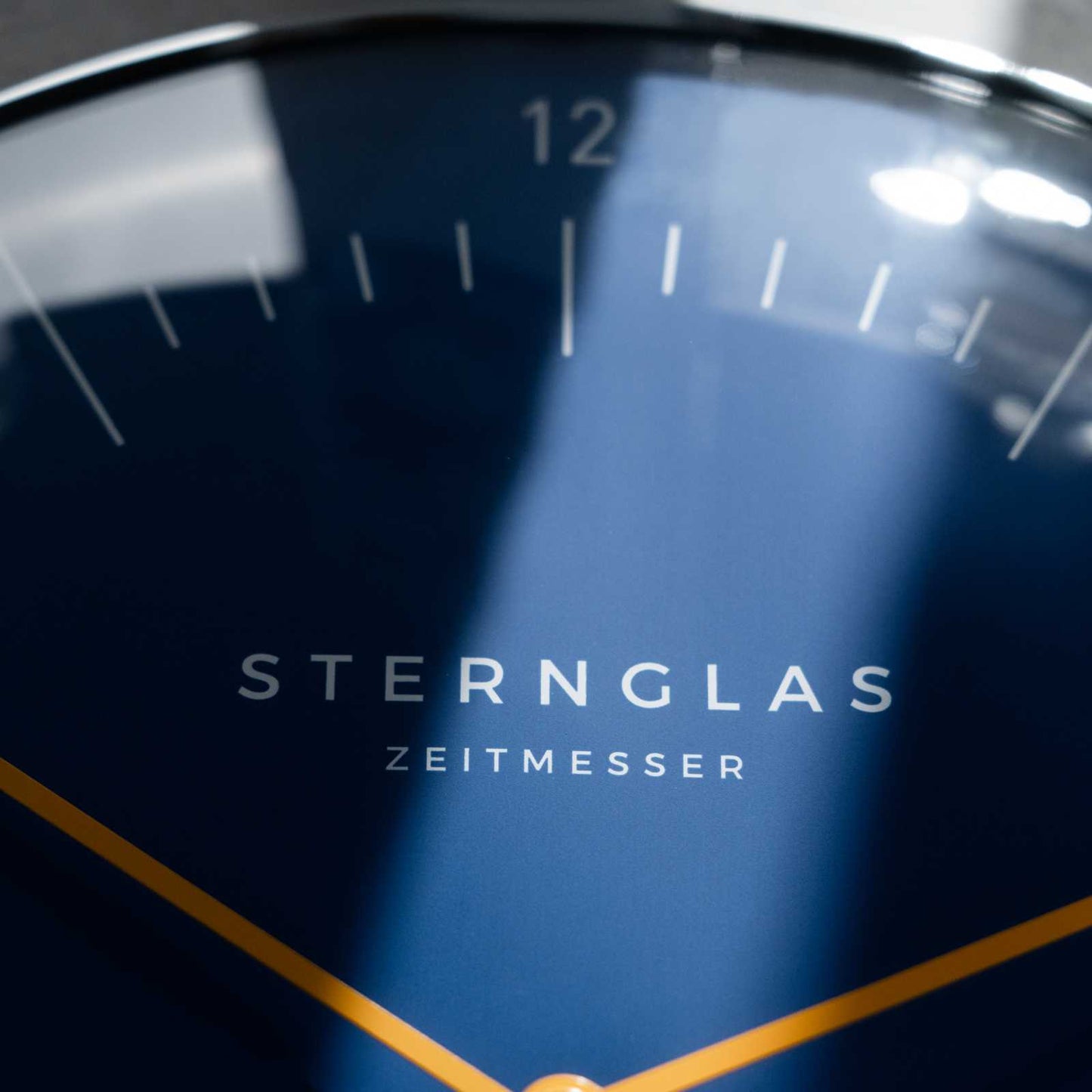 Clock Naos coast blue
