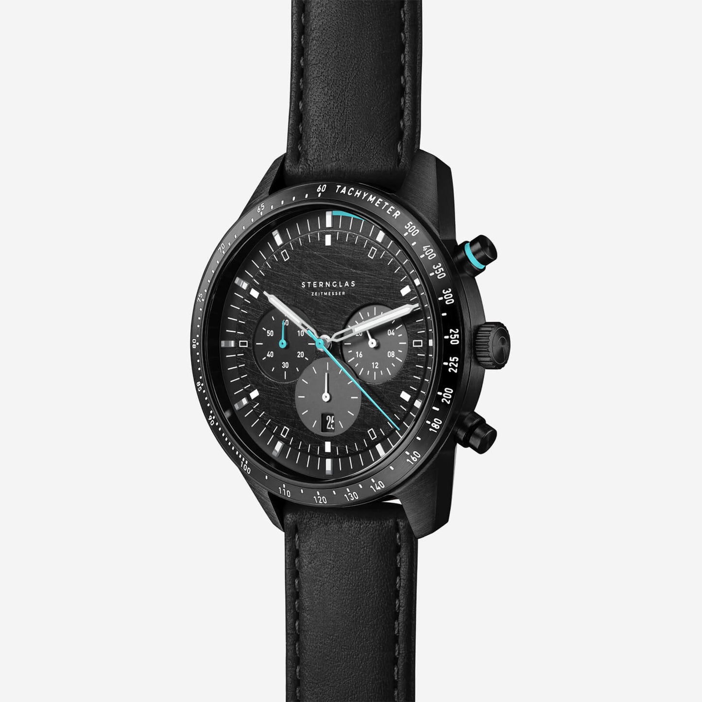 popup|Japanese precision mechanics with function|The chronograph movement from the Japanese manufacturer Miyota enables stopping in minutes and seconds.