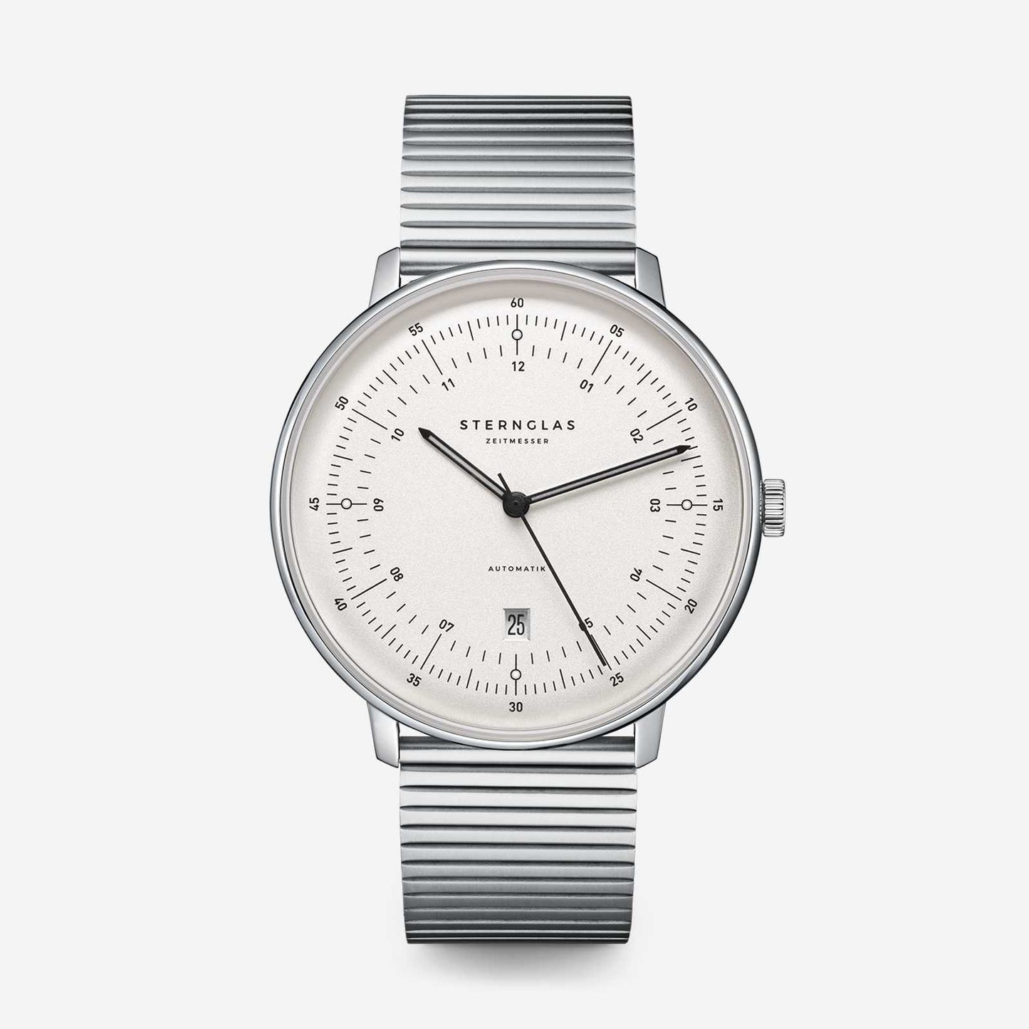 Segment strap 20 silver