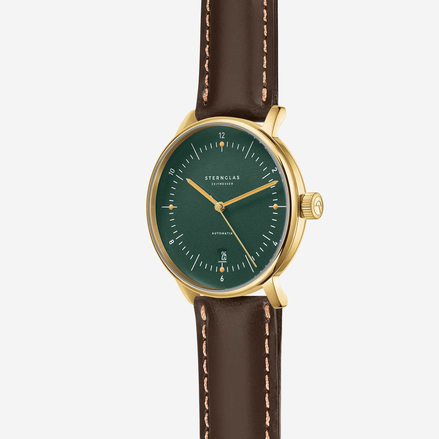 Naos Automatik dark green gold