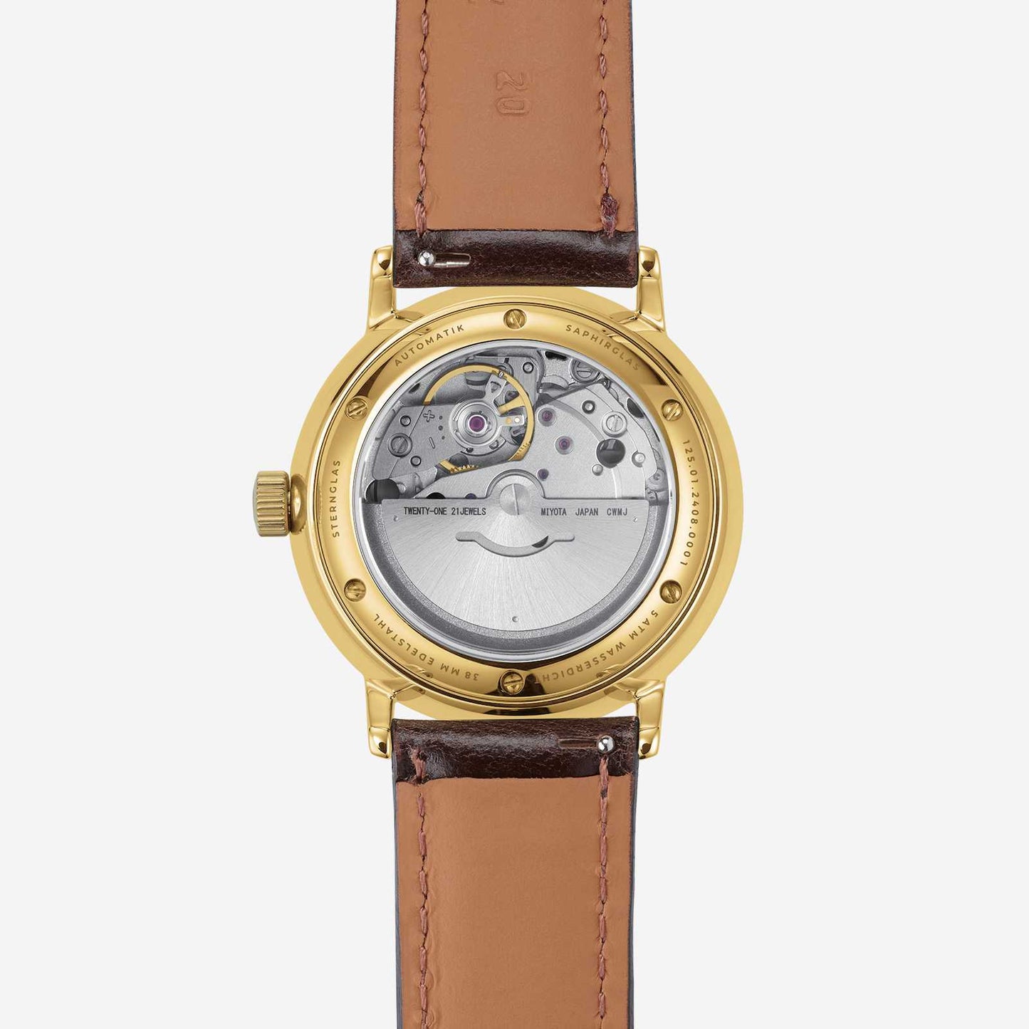 Naos Automatik dark green gold