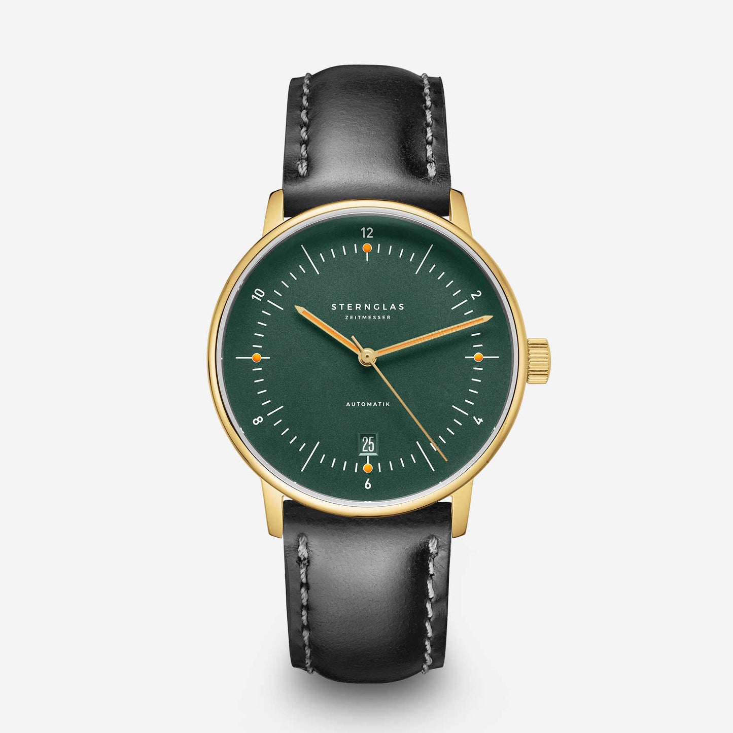Naos Automatik dark green gold