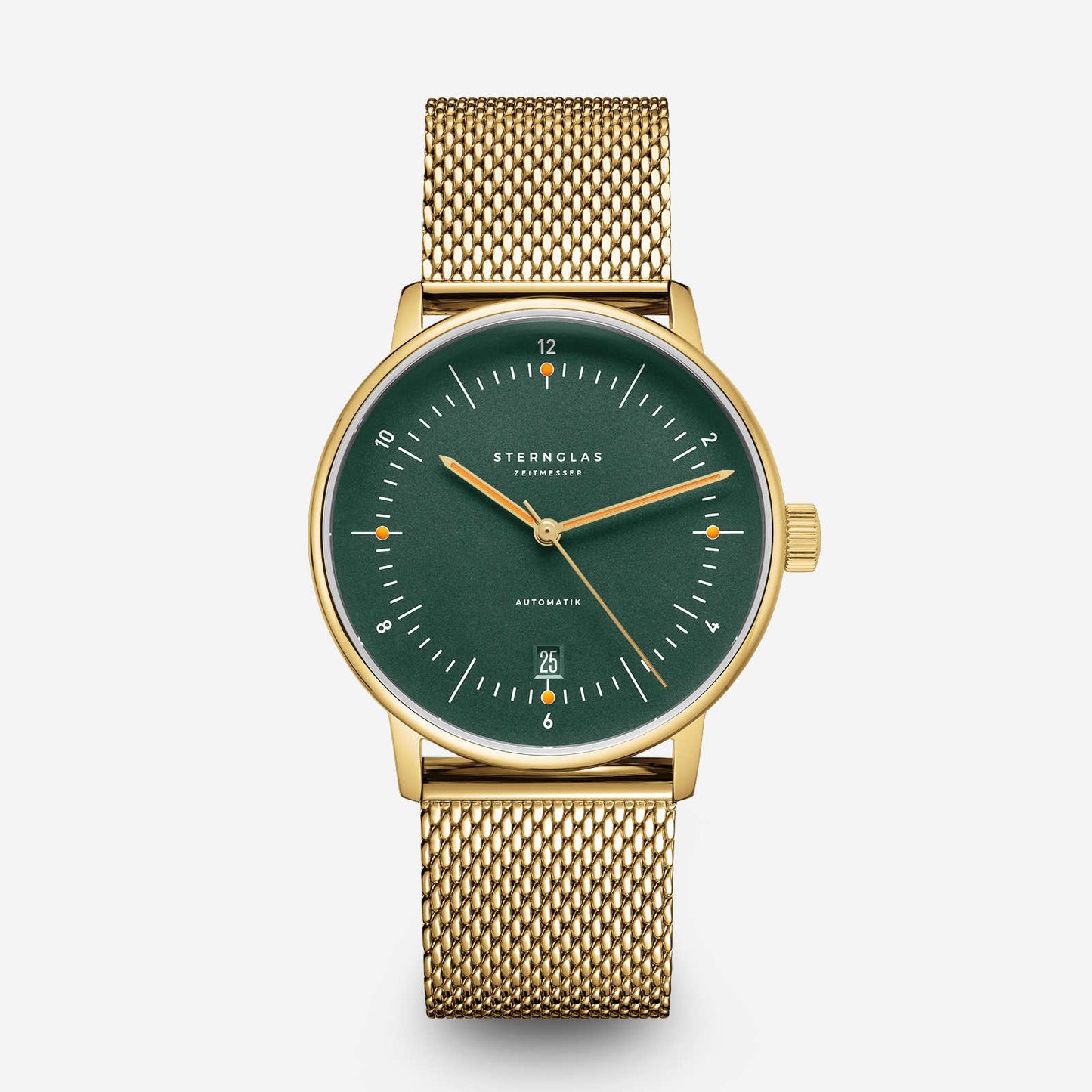 Naos Automatik dark green gold
