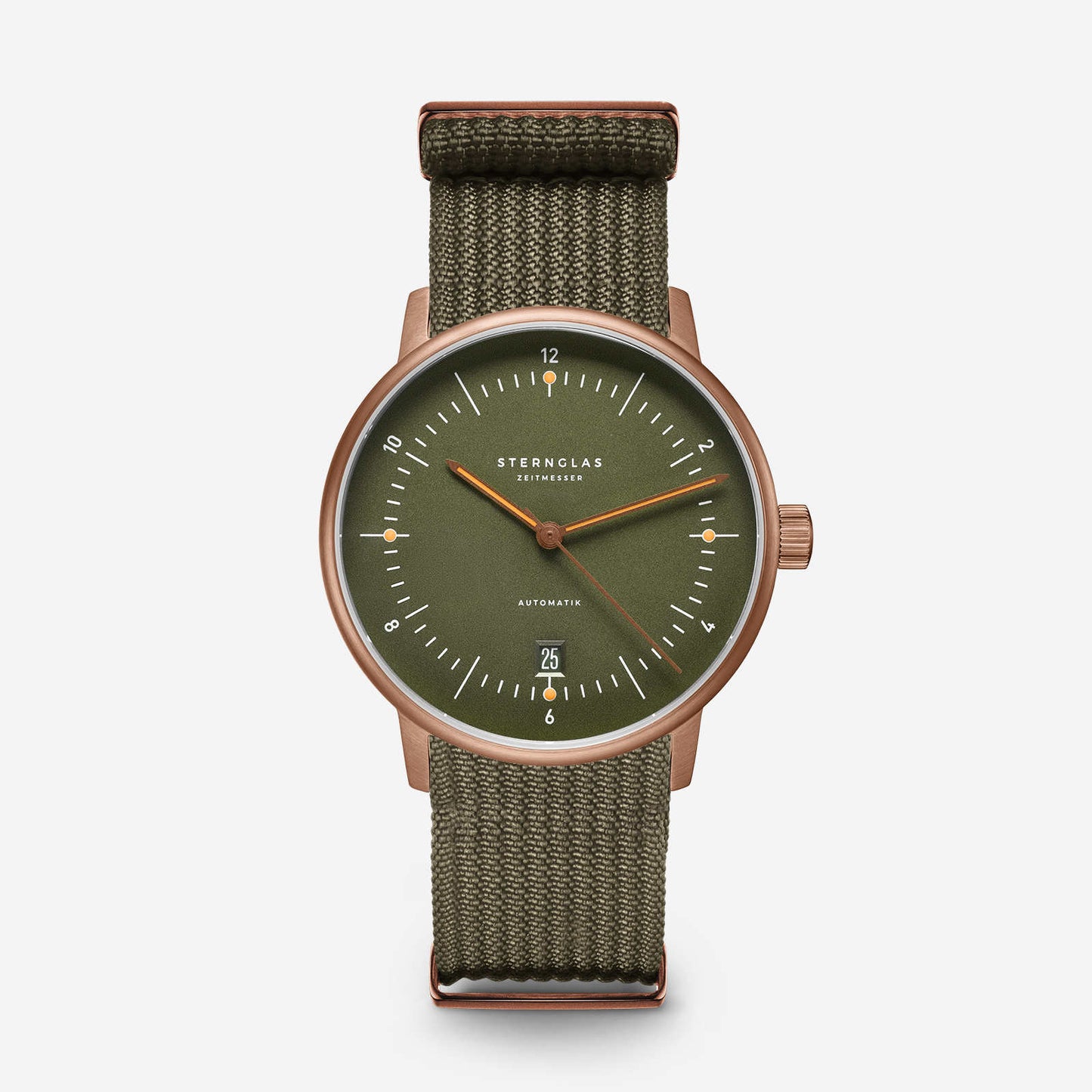 Naos Automatik dark green bronze