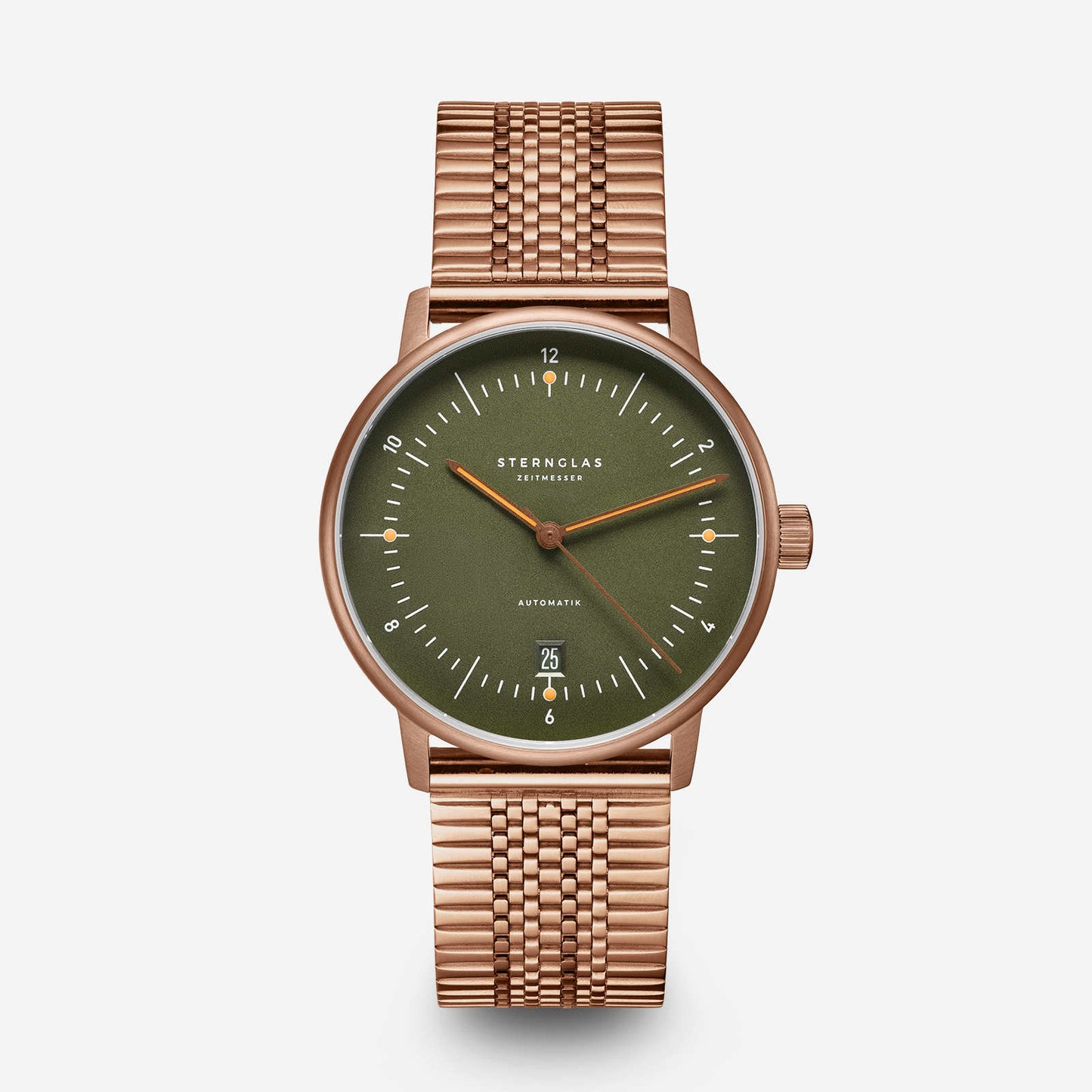 Naos Automatik dark green bronze