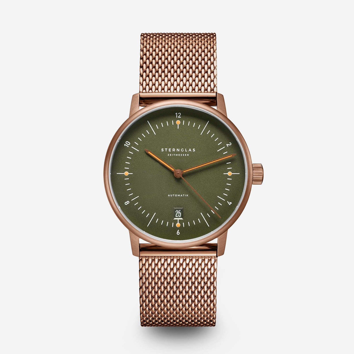 Naos Automatik dark green bronze