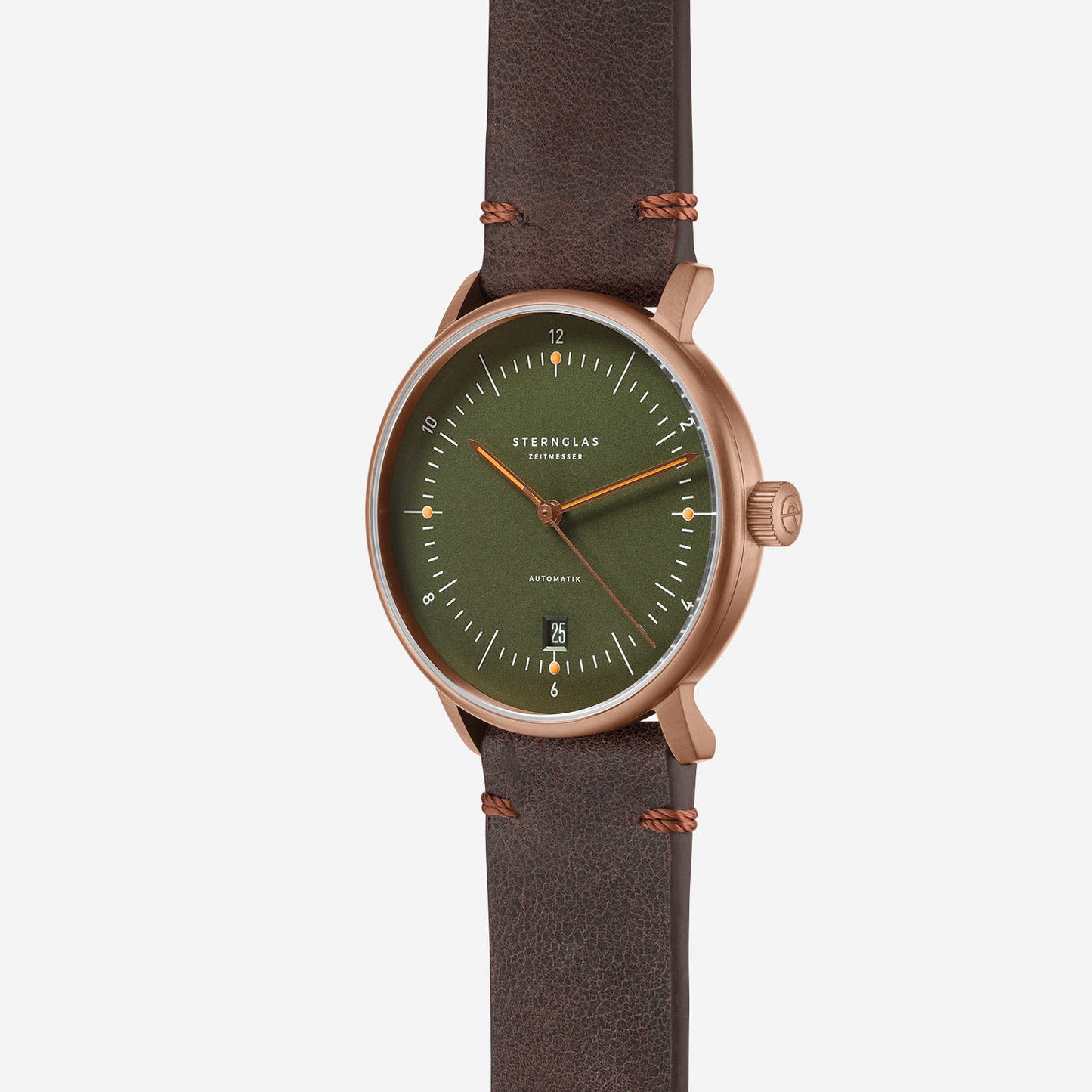Naos Automatik dark green bronze