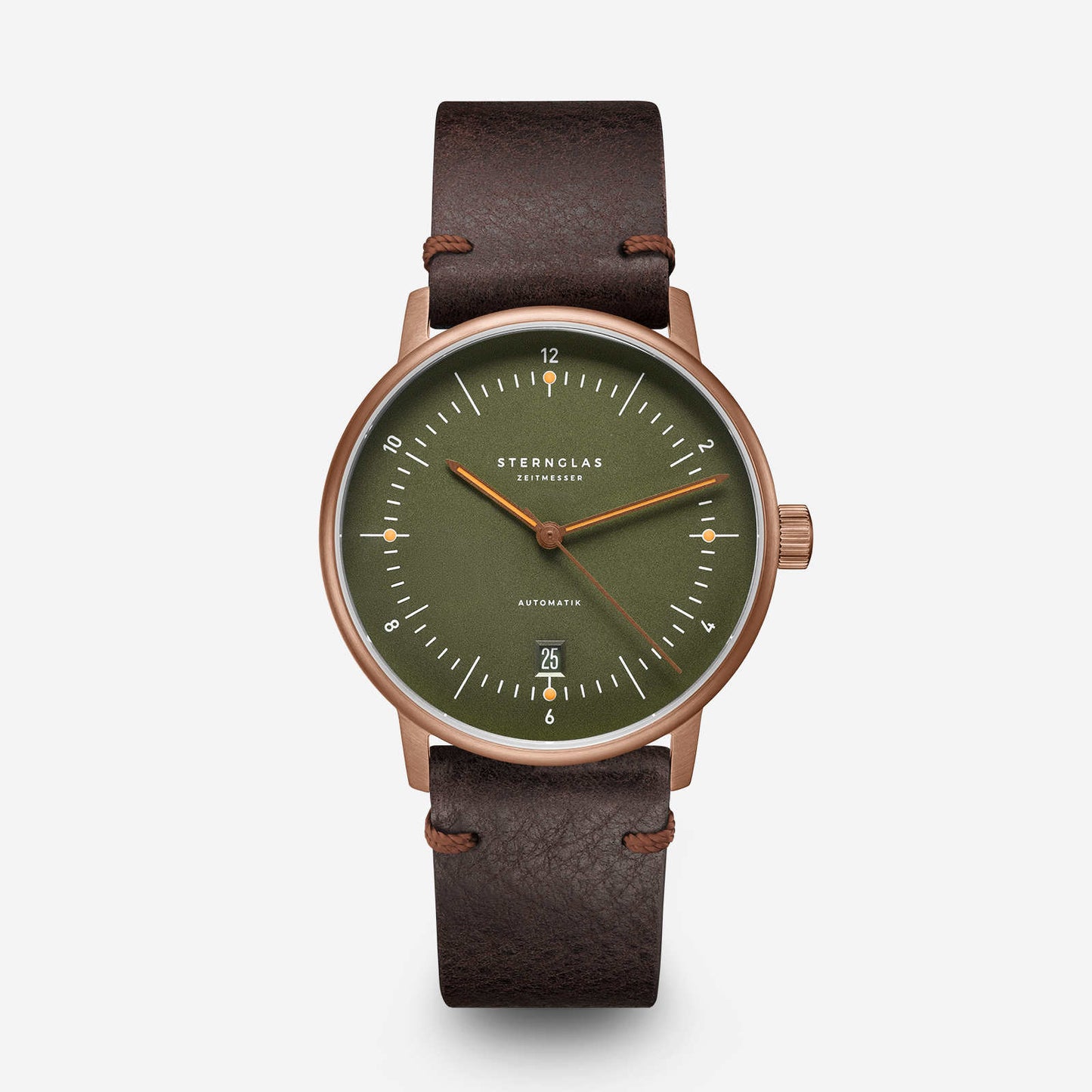 Naos Automatik dark green bronze