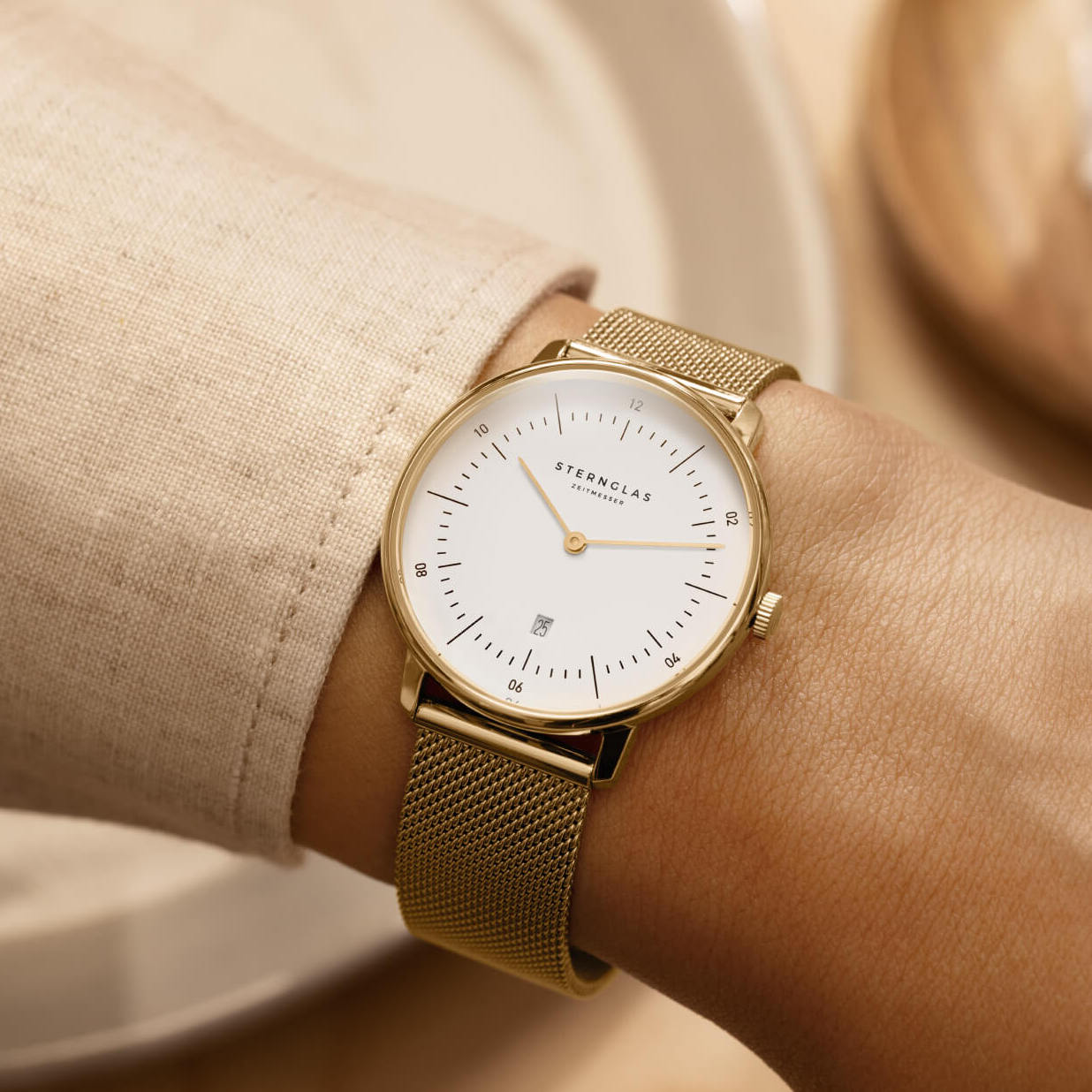 Naos XS gold / Milanaise