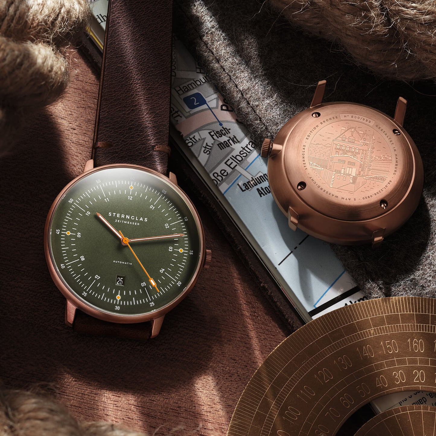 Hamburg Automatik Edition Bronze