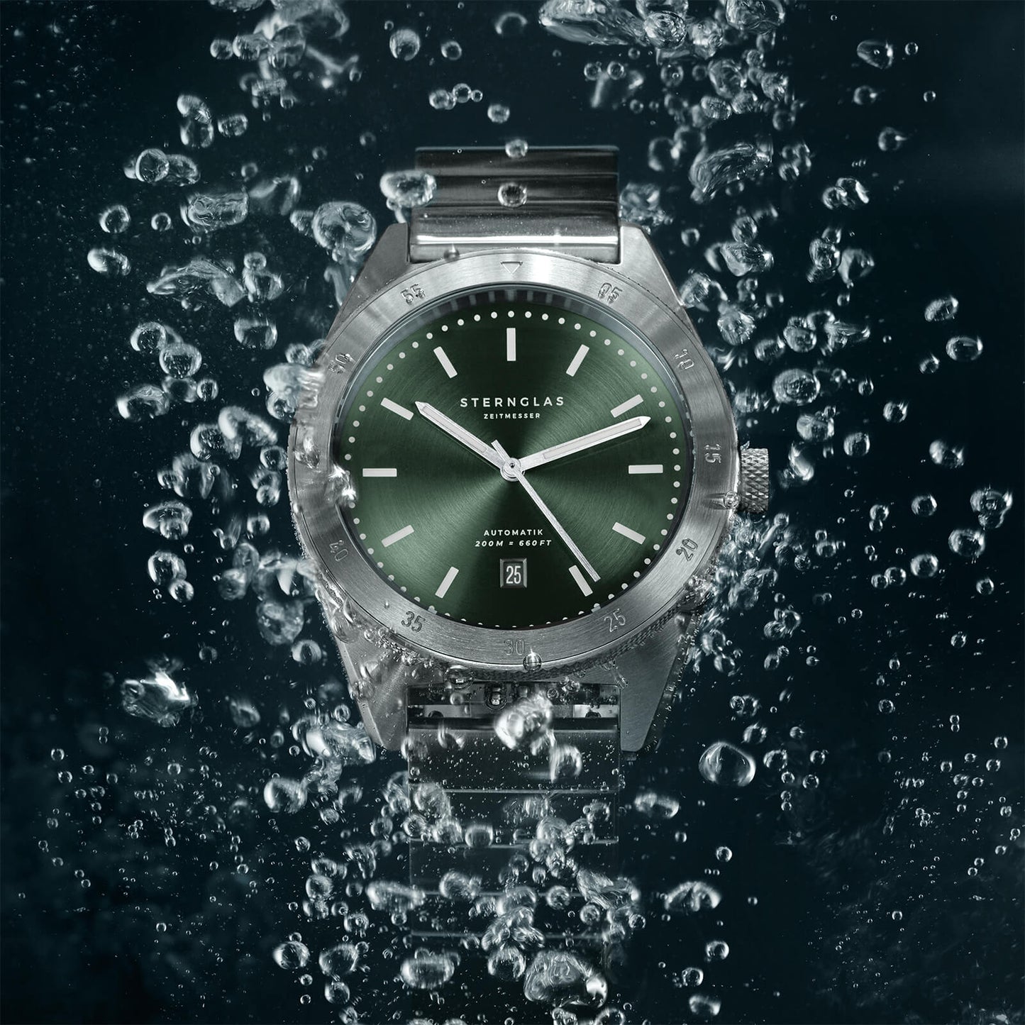Marus green / Block strap