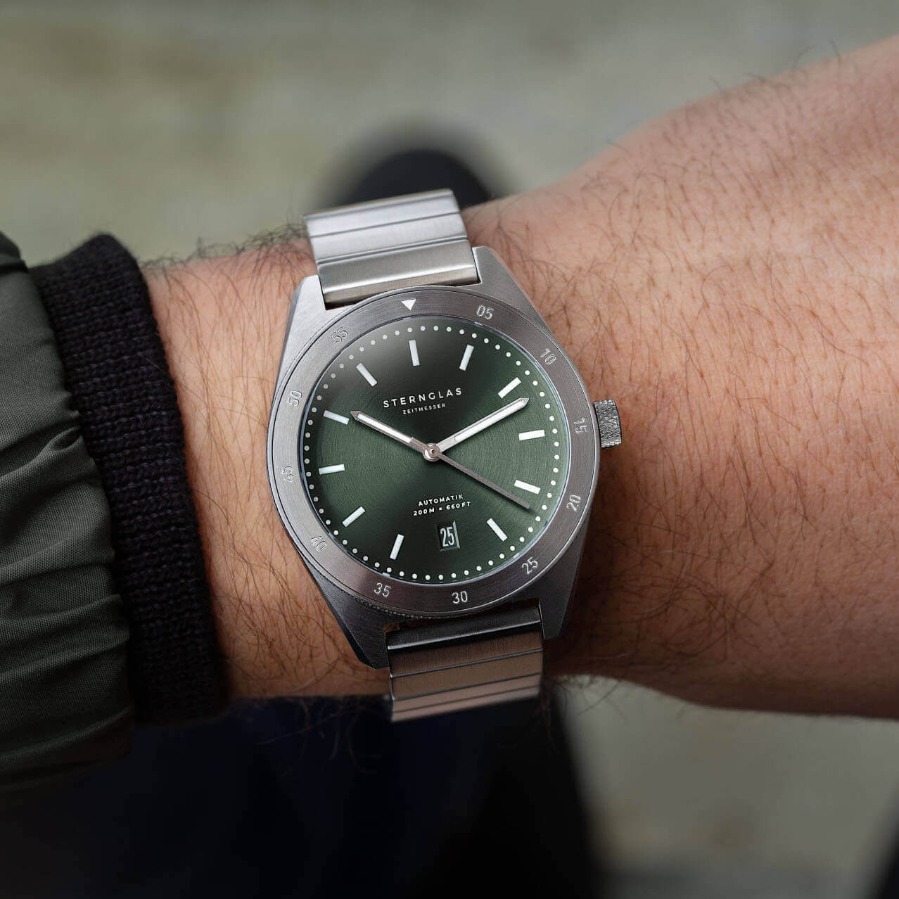 Marus green / Block strap