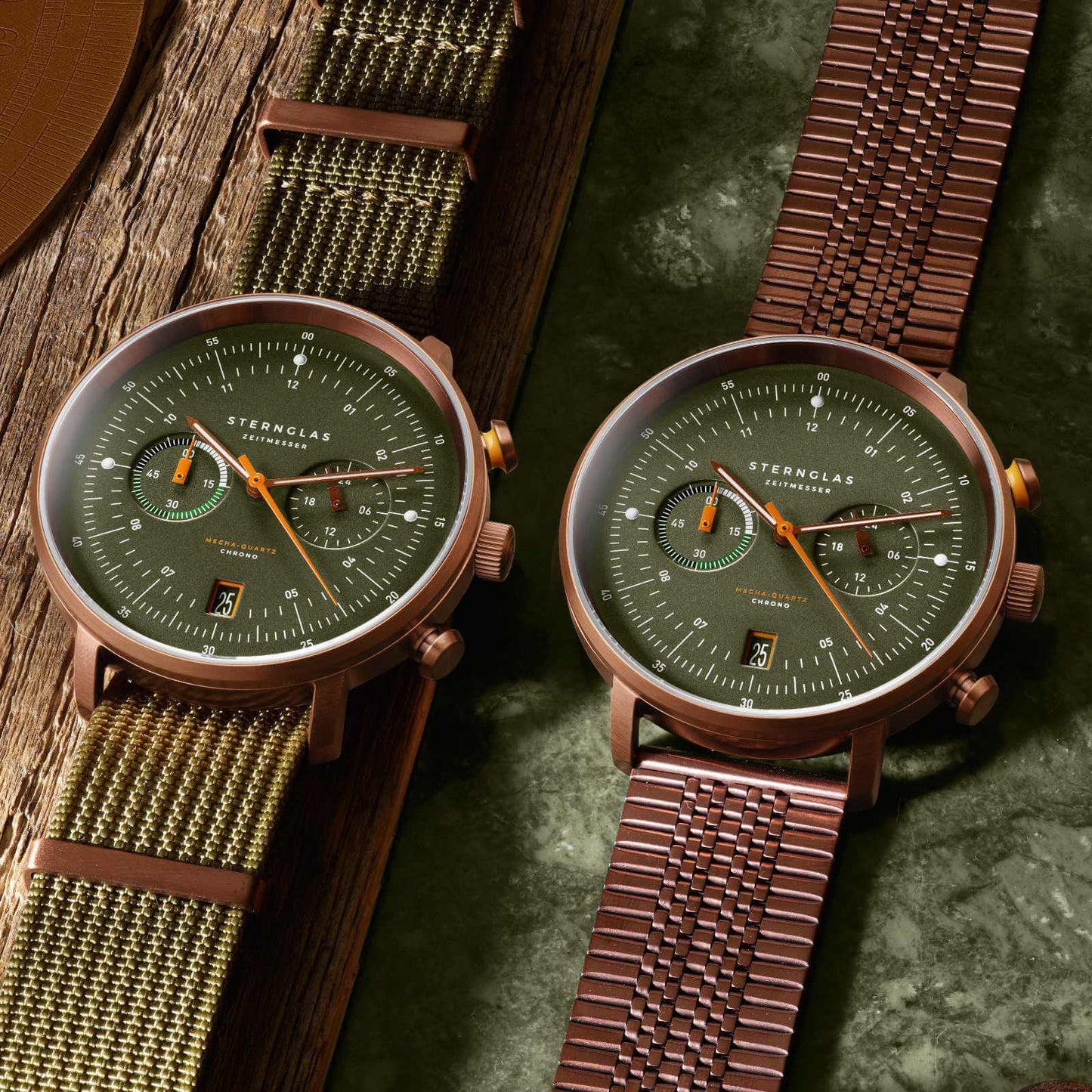 Hamburg Chrono dark green