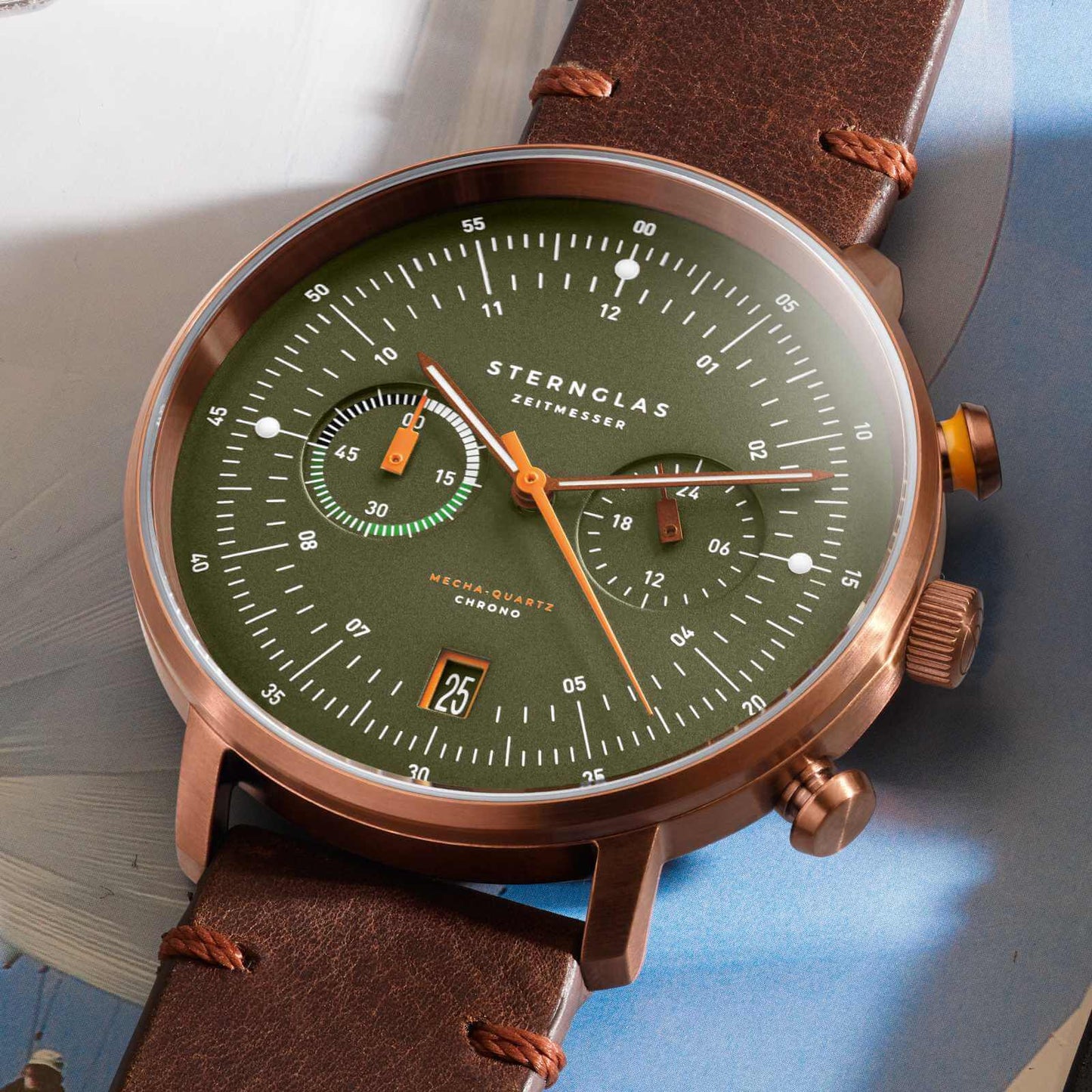 Hamburg Chrono dark green