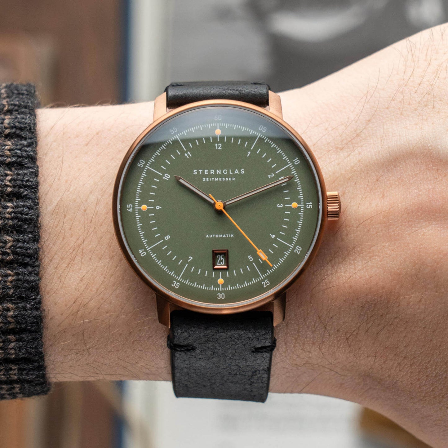 Hamburg Pro Automatik dark green