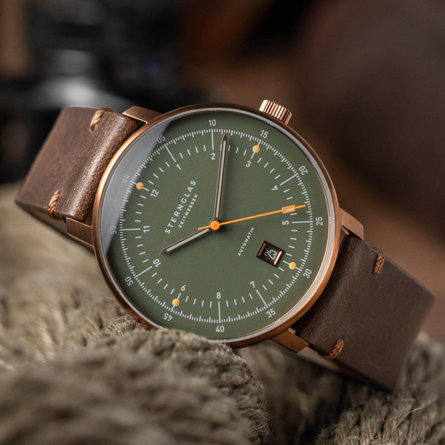 Hamburg Pro Automatik dark green