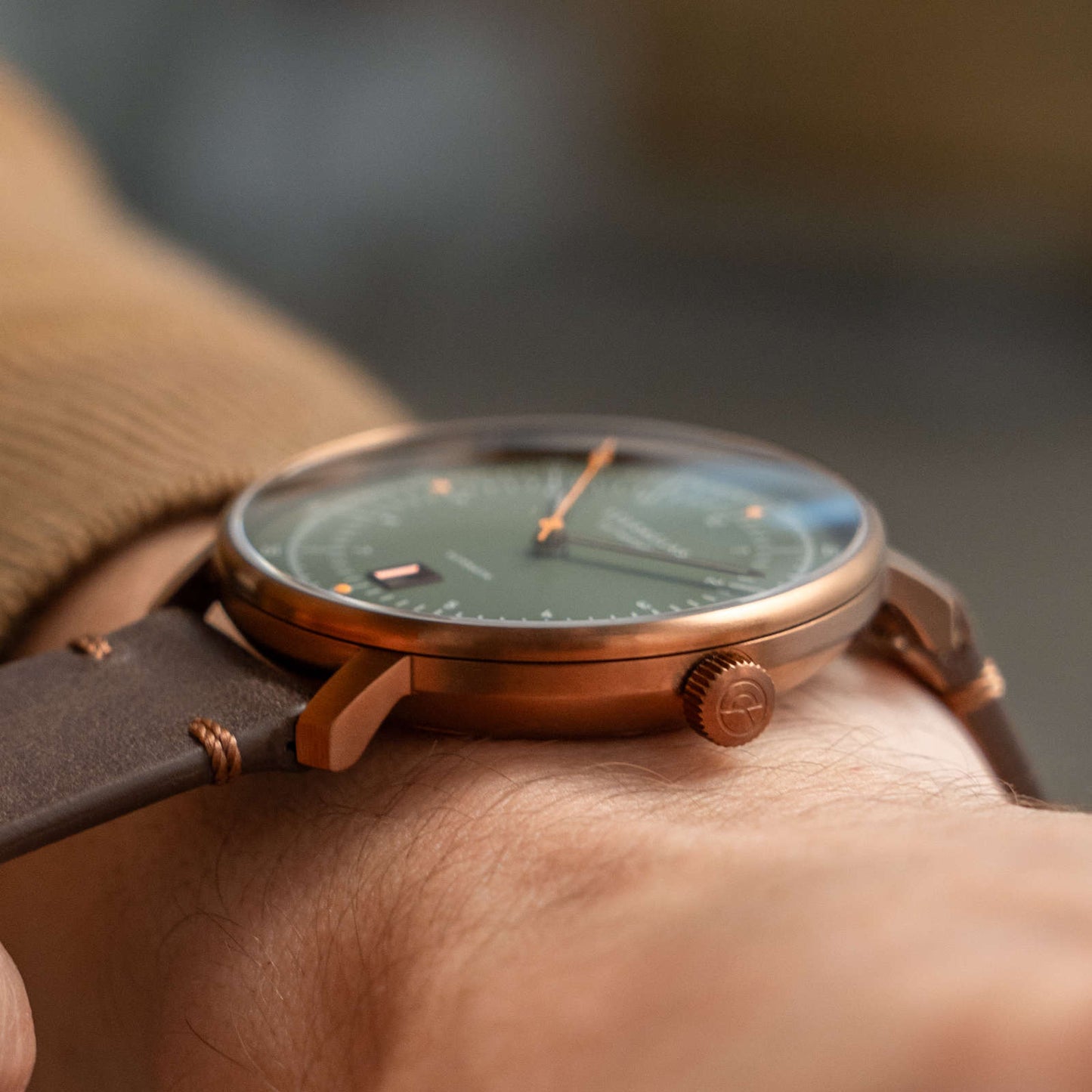 Hamburg Pro Automatik dark green