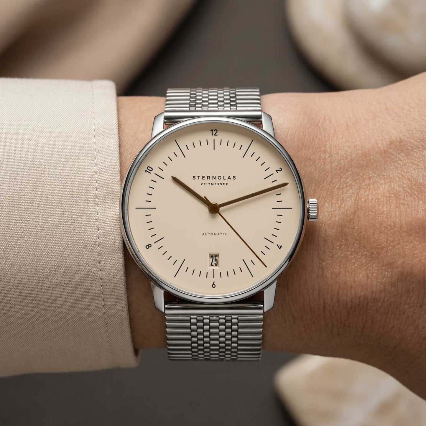 Naos Automatik sand brown