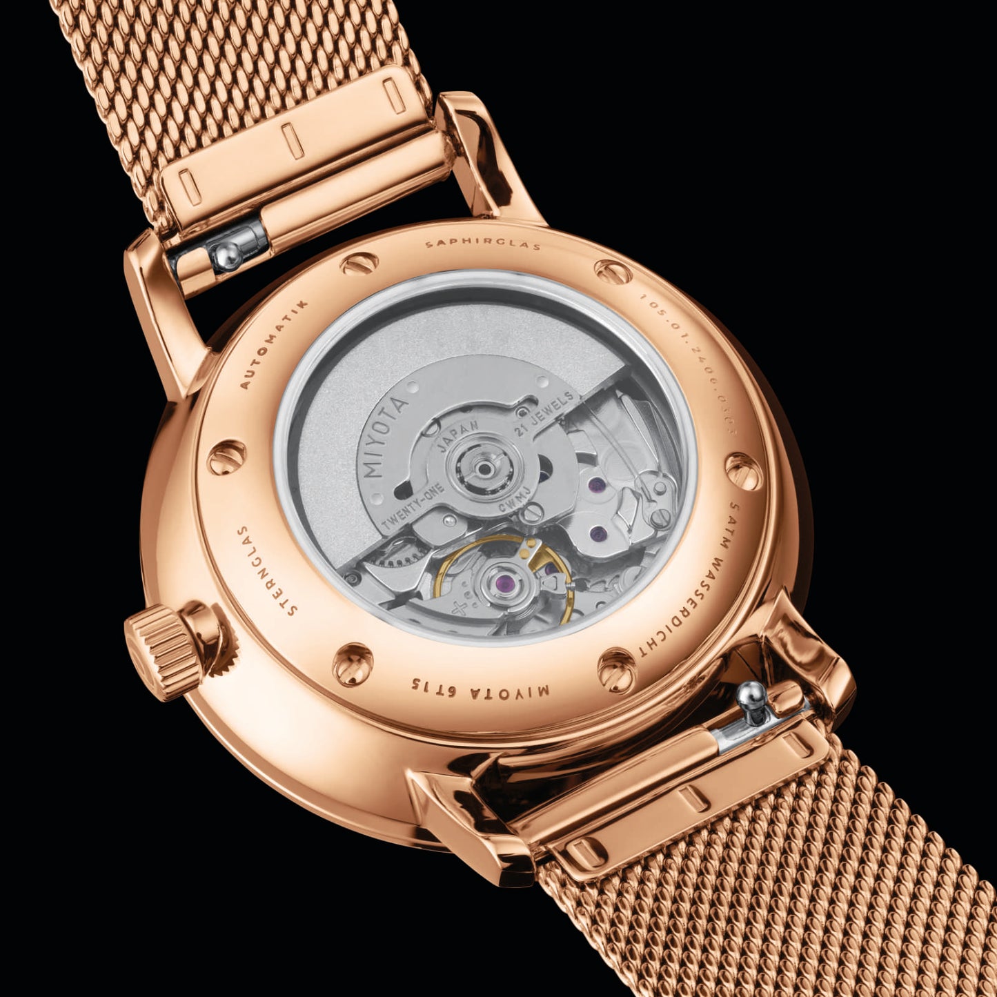 Naos XS Automatik rosegold