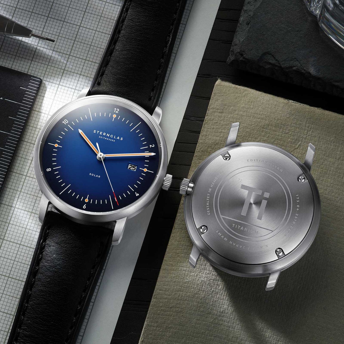 Naos Solar Edition Titanium dark blue
