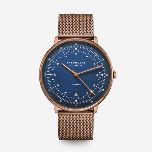 Hamburg Automatik darkblue bronze