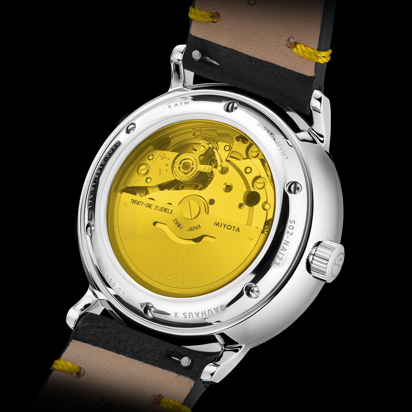 Naos Automatik Edition Bauhaus X yellow