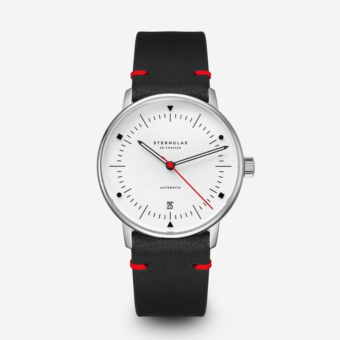 Naos Automatik Edition Bauhaus X red