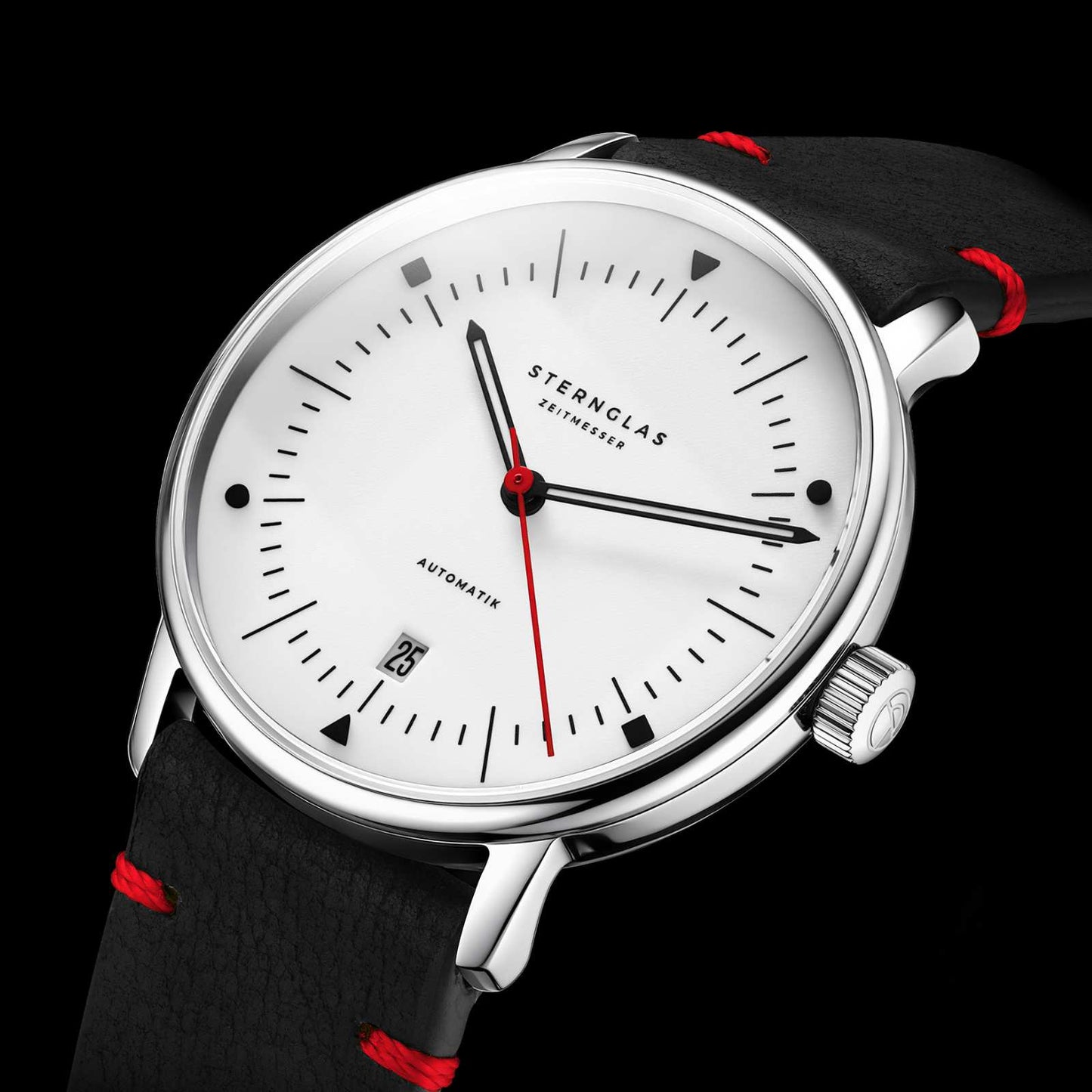 Naos Automatik Edition Bauhaus X red
