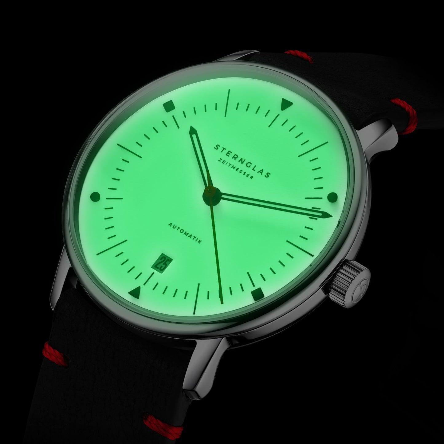 Naos Automatik Edition Bauhaus X red